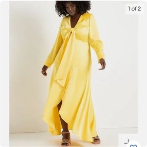 Yellow ELOQUII dress